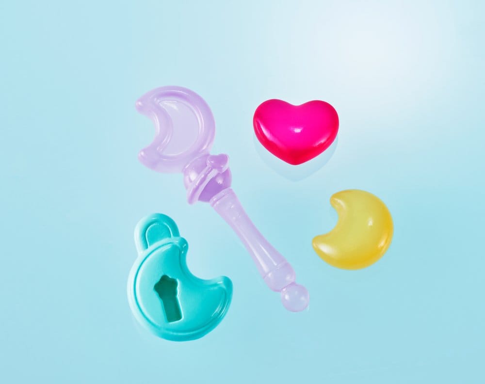 Magical Sisters Lulutto Lilly Proplica Replica Moontoneoneon & GlassHeart DreamPact Set 25 cm