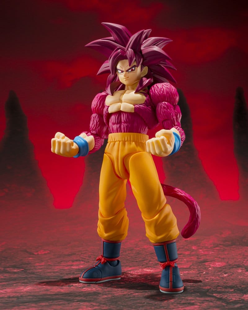 Dragon Ball S.H. Figuarts Action Figure Super Saiyan 4 Son Goku -Daima- 15 cm