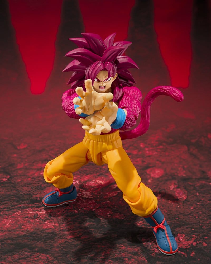 Dragon Ball S.H. Figuarts Action Figure Super Saiyan 4 Son Goku -Daima- 15 cm