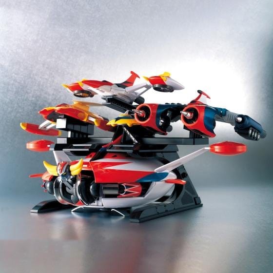 UFO Robo Grendizer Soul of Chogokin Action Figure GX-04S Grendizer & Spazer Set 18 cm