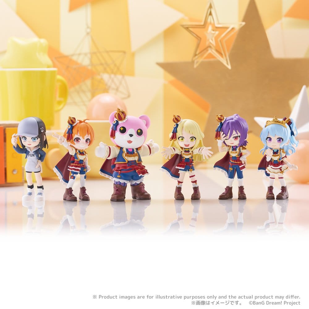 BanG Dream! PalVerse Mini Figures Hello, Happy World! Blind Box Display (6)