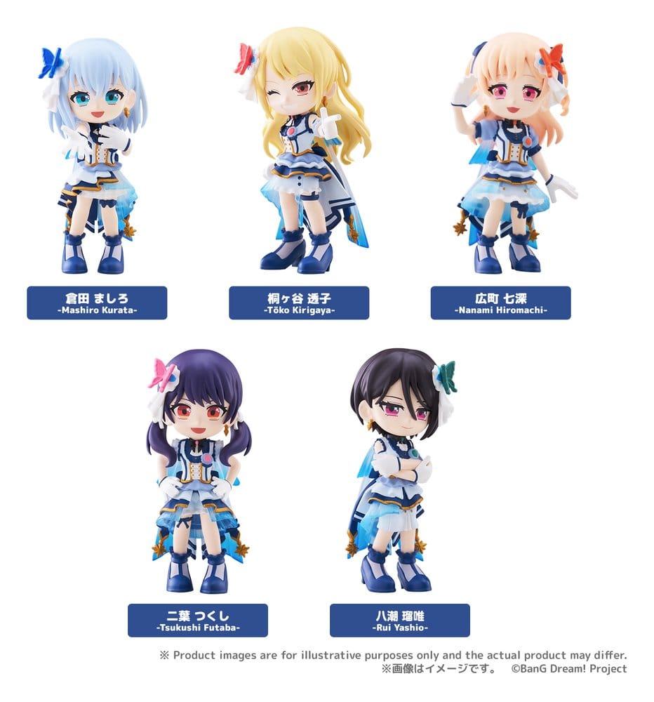 BanG Dream! PalVerse Mini Figures Morfonica Blind Box Display (6)