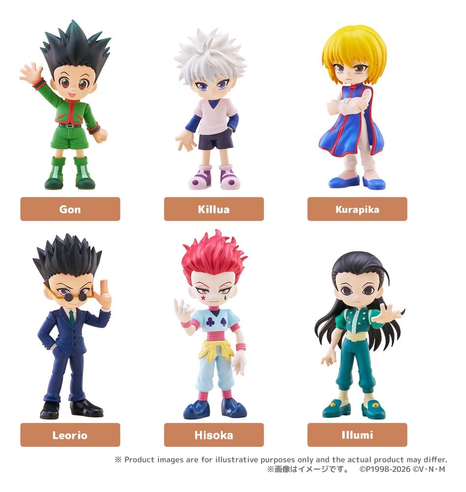 Hunter x Hunter PalVerse Mini Figures vol.1 9 cm Blind Box Display (12)