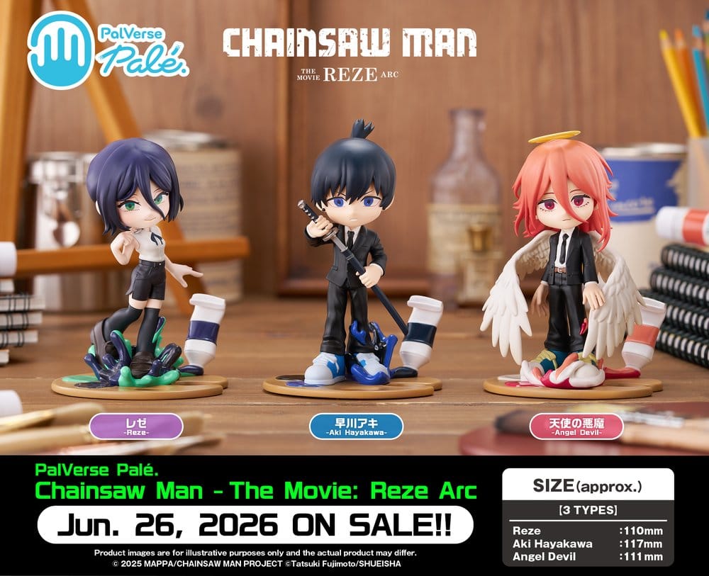 Chainsaw Man The Movie: Reze Arc PalVerse PVC Statue Angel Devil 11 cm