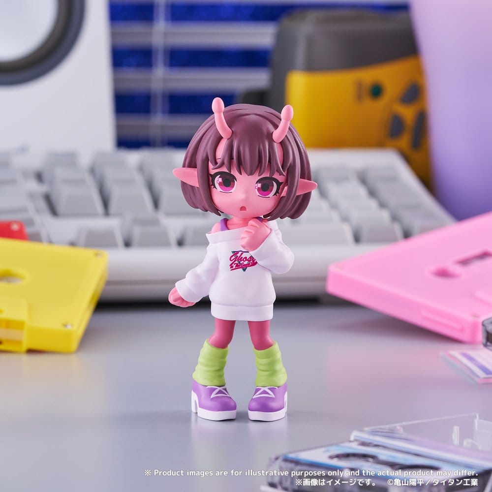 Galactic Milky?Subway Express Mini Figures Blind Box Display (6)