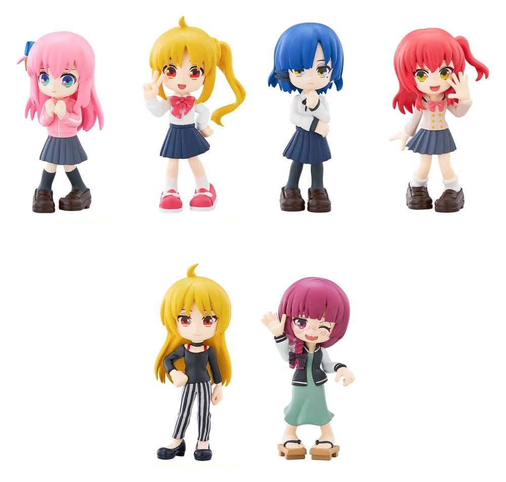 Bocchi the Rock! PalVerse Mini Figures Blind Box Display (6)