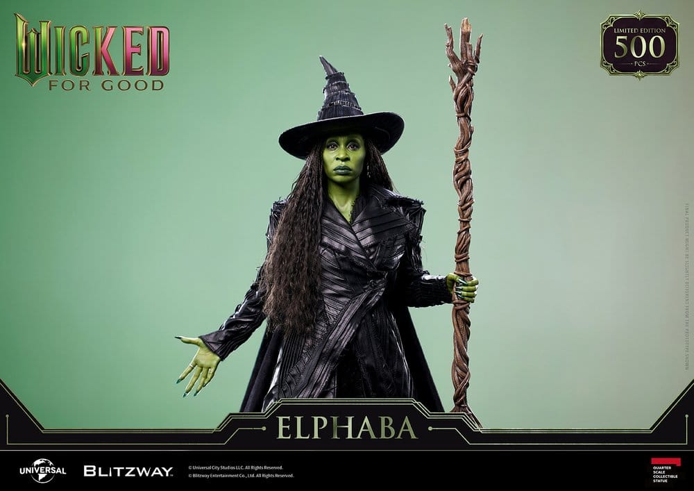 Wicked 2: For Good Superb Scale Statue 1/4 Elphaba 56 cm