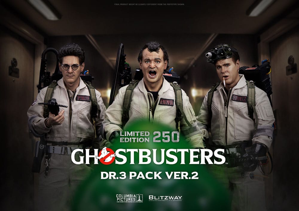 Ghostbusters Premium UMS Action Figure 3-Pack 1/6 Venkman, Stantz, Spengler Ver. 2 31 cm
