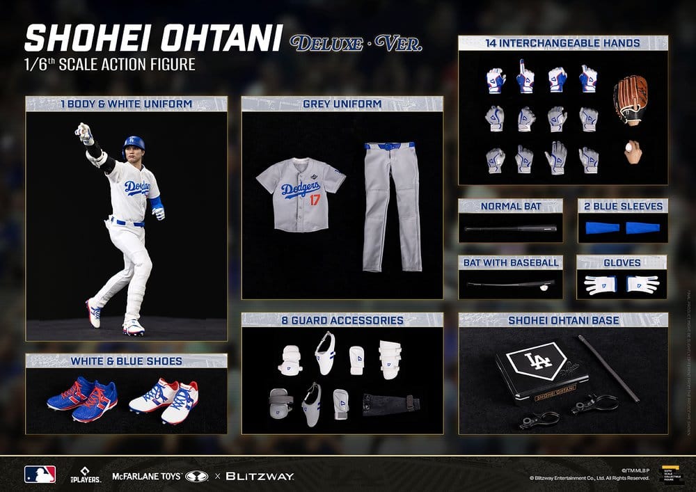 Major League Baseball Premium UMS Action Figure 1/6 Ohtani Shohei (DX Ver.) 35 cm