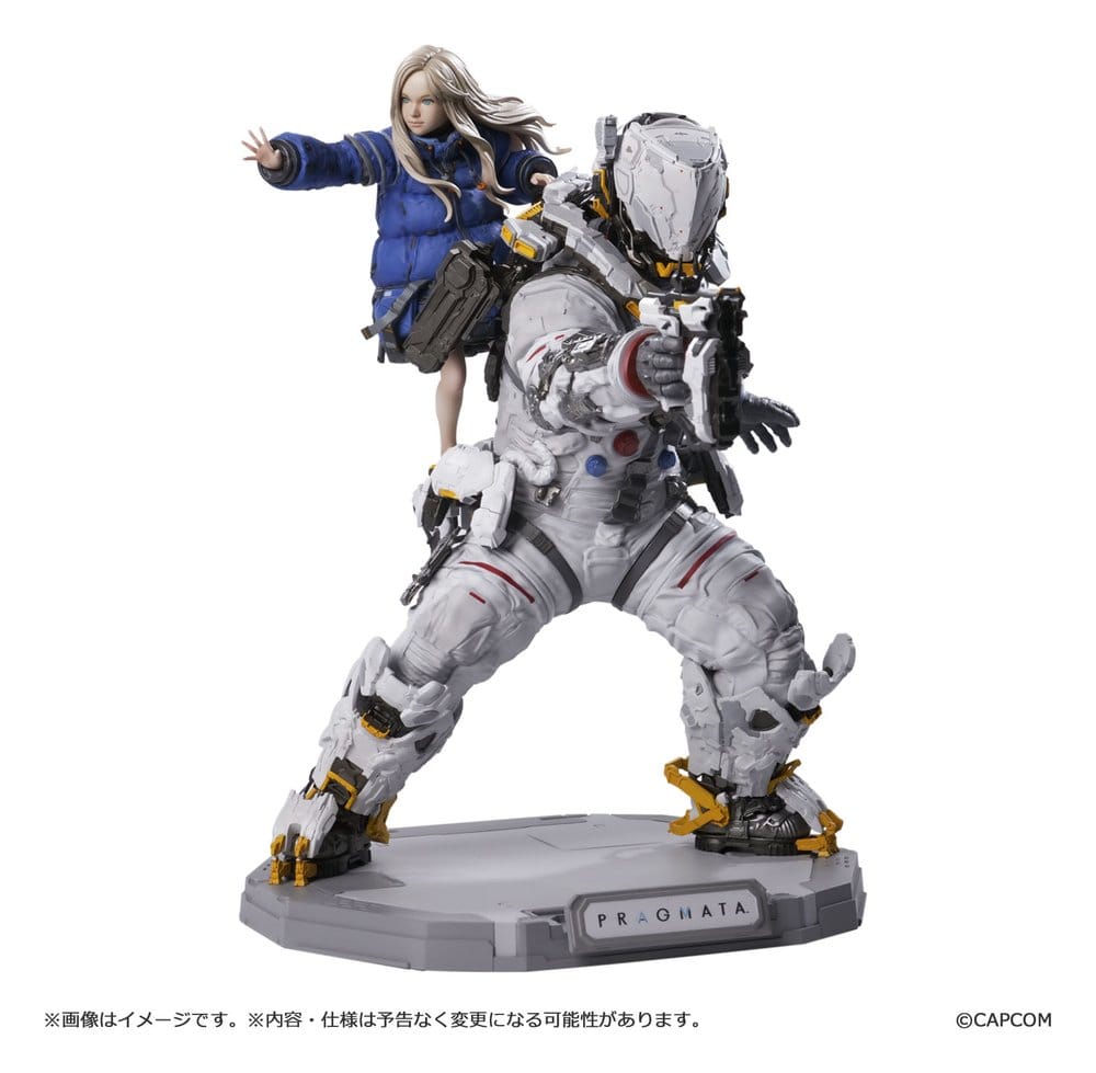 Pragmata Capcom Figure Builder Creator's Model PVC Figure Hugh & Diana 28 cm