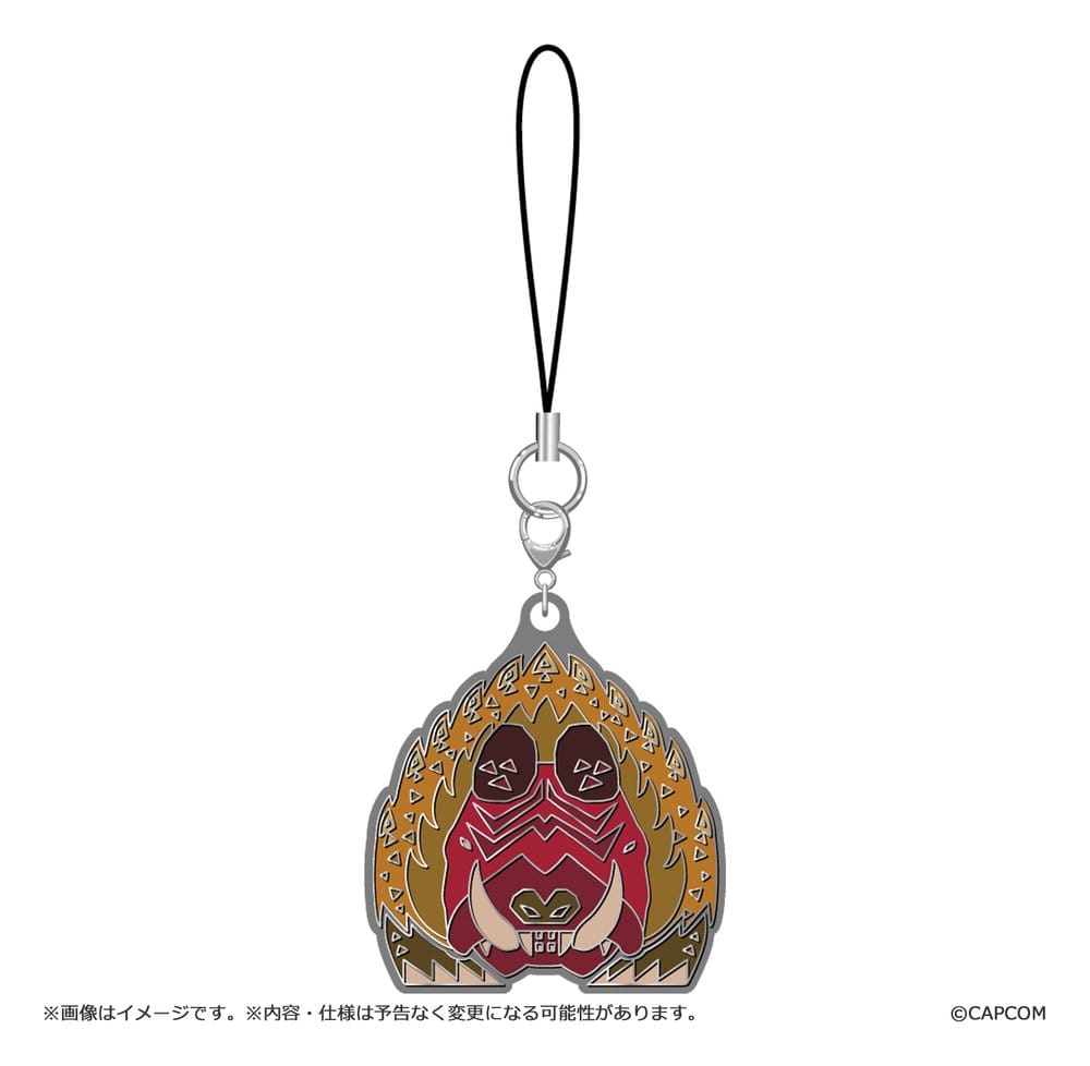Monster Hunter Wilds Metal Keychain Monster icon Vol. 2 Blind Box Assortment (10)