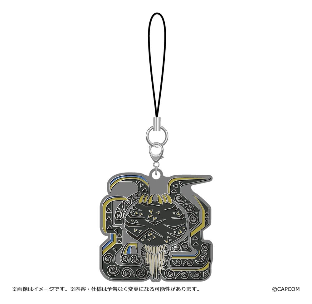 Monster Hunter Wilds Metal Keychain Monster icon Vol. 2 Blind Box Assortment (10)