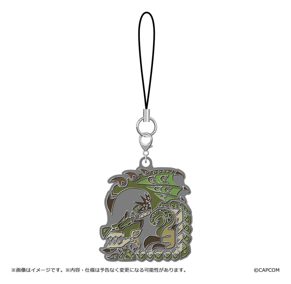 Monster Hunter Wilds Metal Keychain Monster icon Vol. 2 Blind Box Assortment (10)