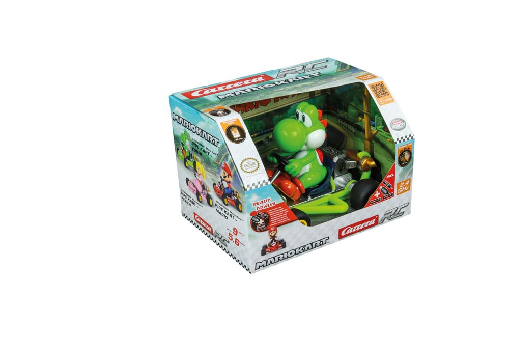 Super Mario Kart RC remote-controlled Car 1/18 2.4GHz Pipe Kart Yoshi