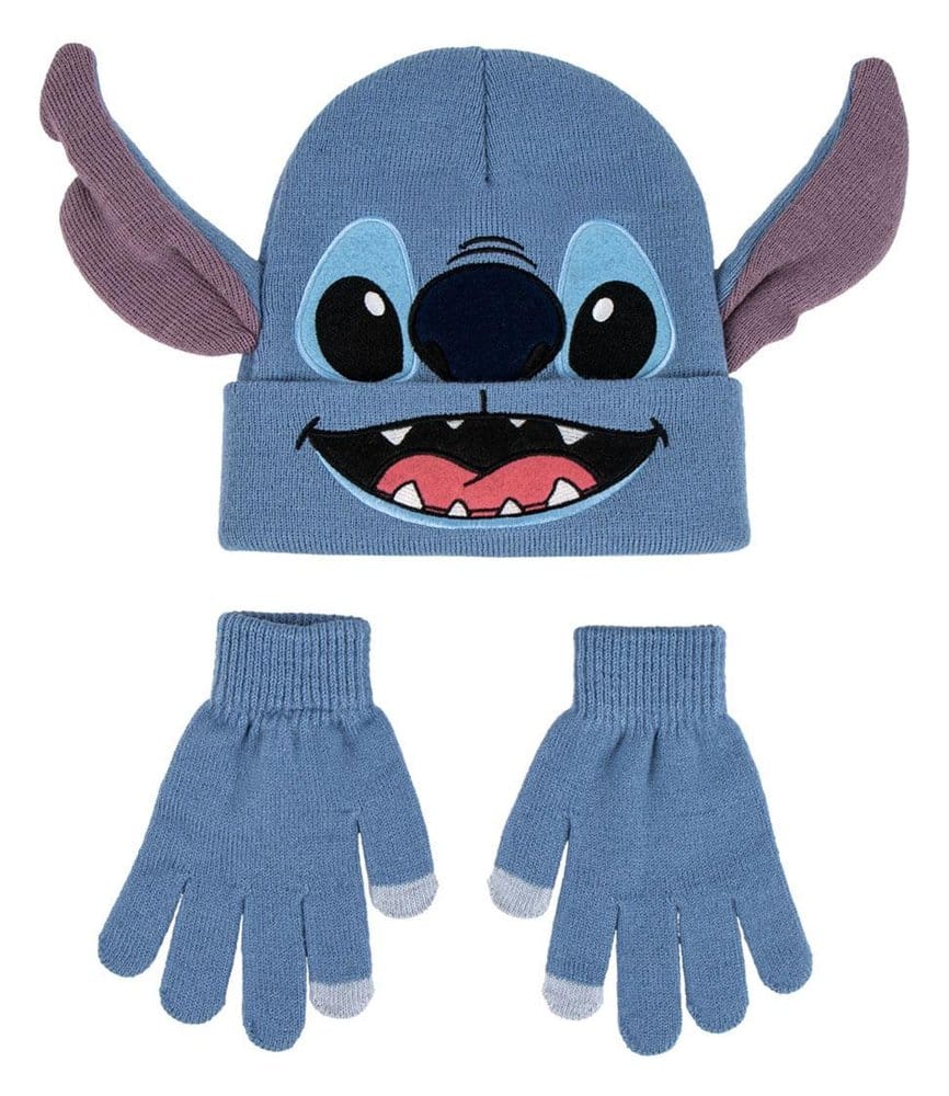 Lilo & Stitch Beanie & Gloves 2-Set Stitch