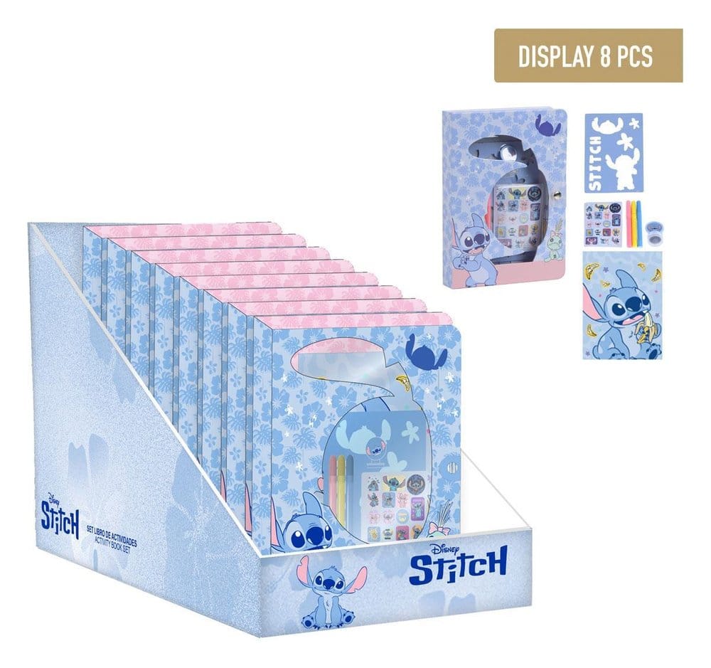 Lilo & Stitch Notebook Set Display (8)
