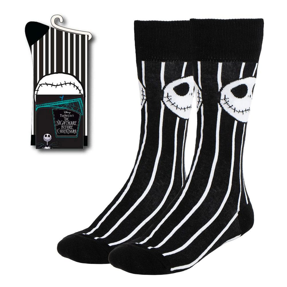 Nightmare before Christmas Socks Jack´s Face Stripes 38-45