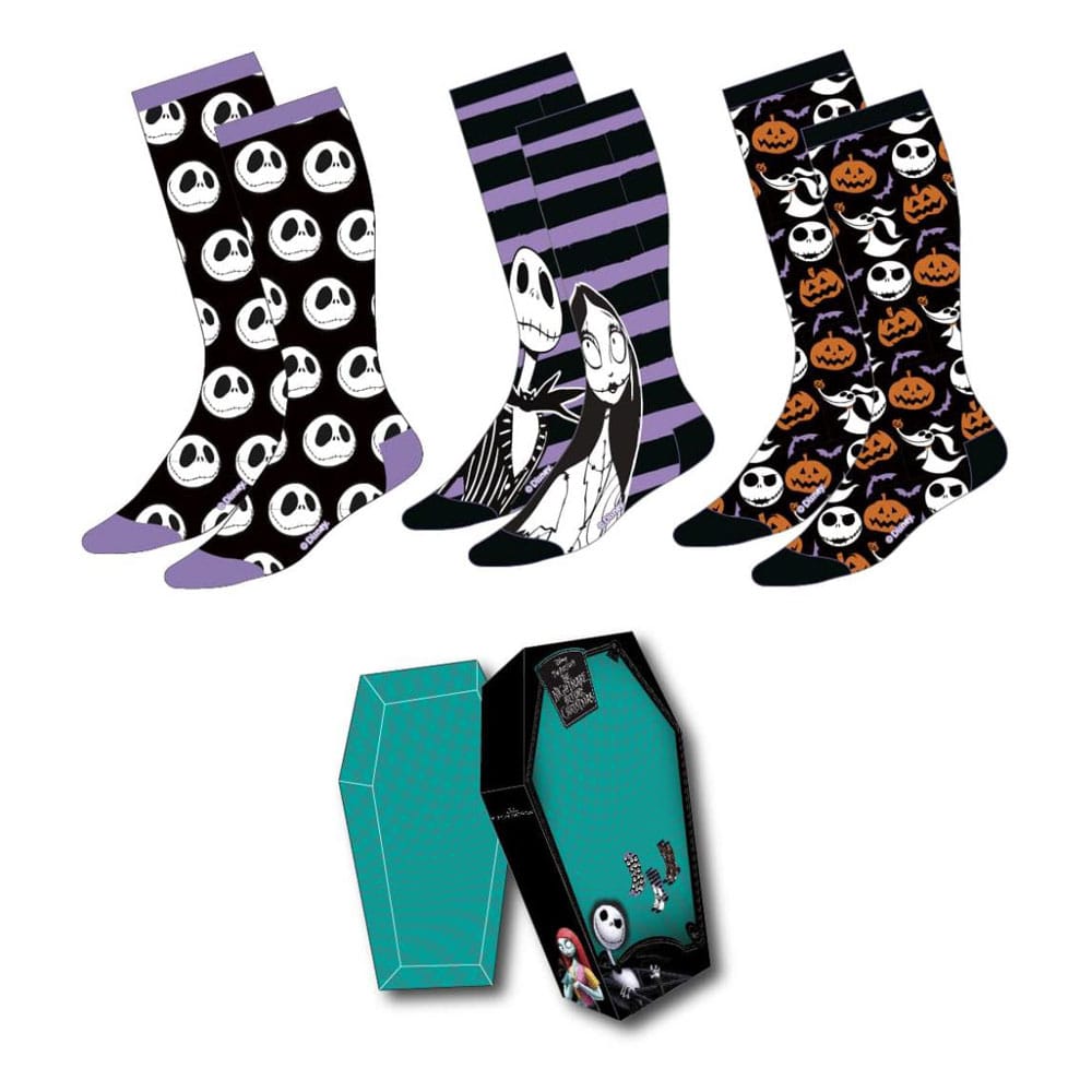 Nightmare before Christmas Socks 3-Pack 38-45