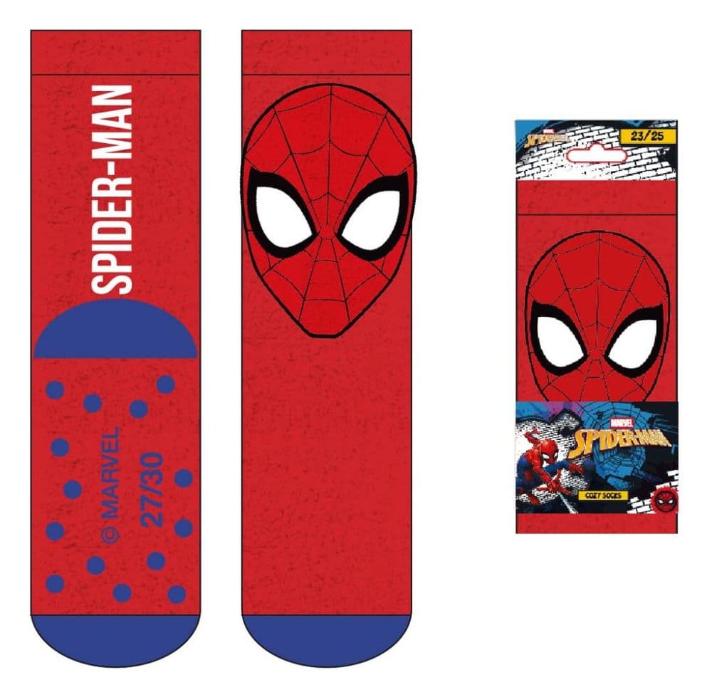 Marvel Cozy Anti-Slip Socks Spider-Man 27-34