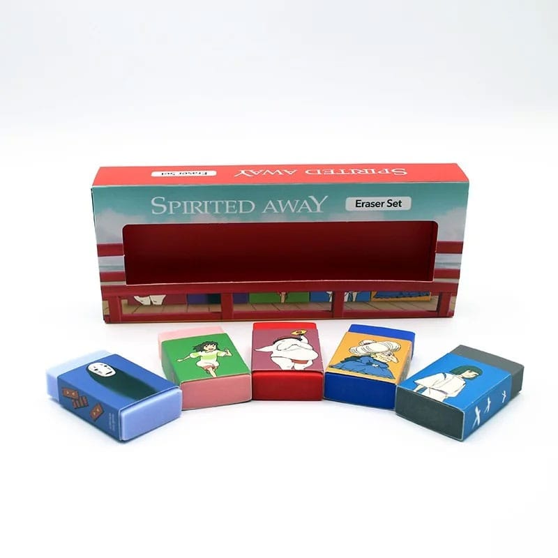 Spirited Away Eraser Set (5)