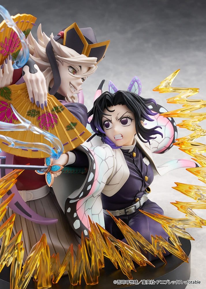 Demon Slayer: Kimetsu no Yaiba PVC Figures 2-Pack Shinobu Kocho & Doma 18 cm