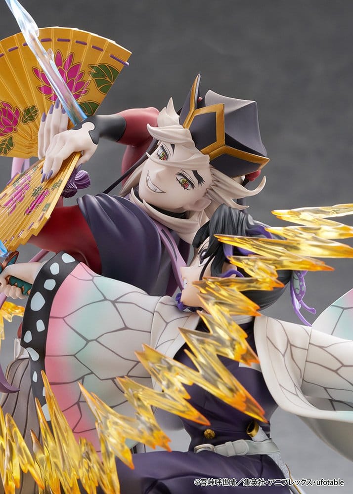 Demon Slayer: Kimetsu no Yaiba PVC Figures 2-Pack Shinobu Kocho & Doma 18 cm
