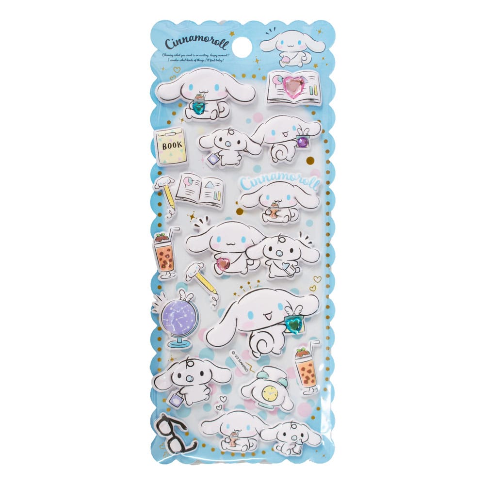 Hello Kitty and Friends Sticker Cinnamoroll Puffy Assortment (20)