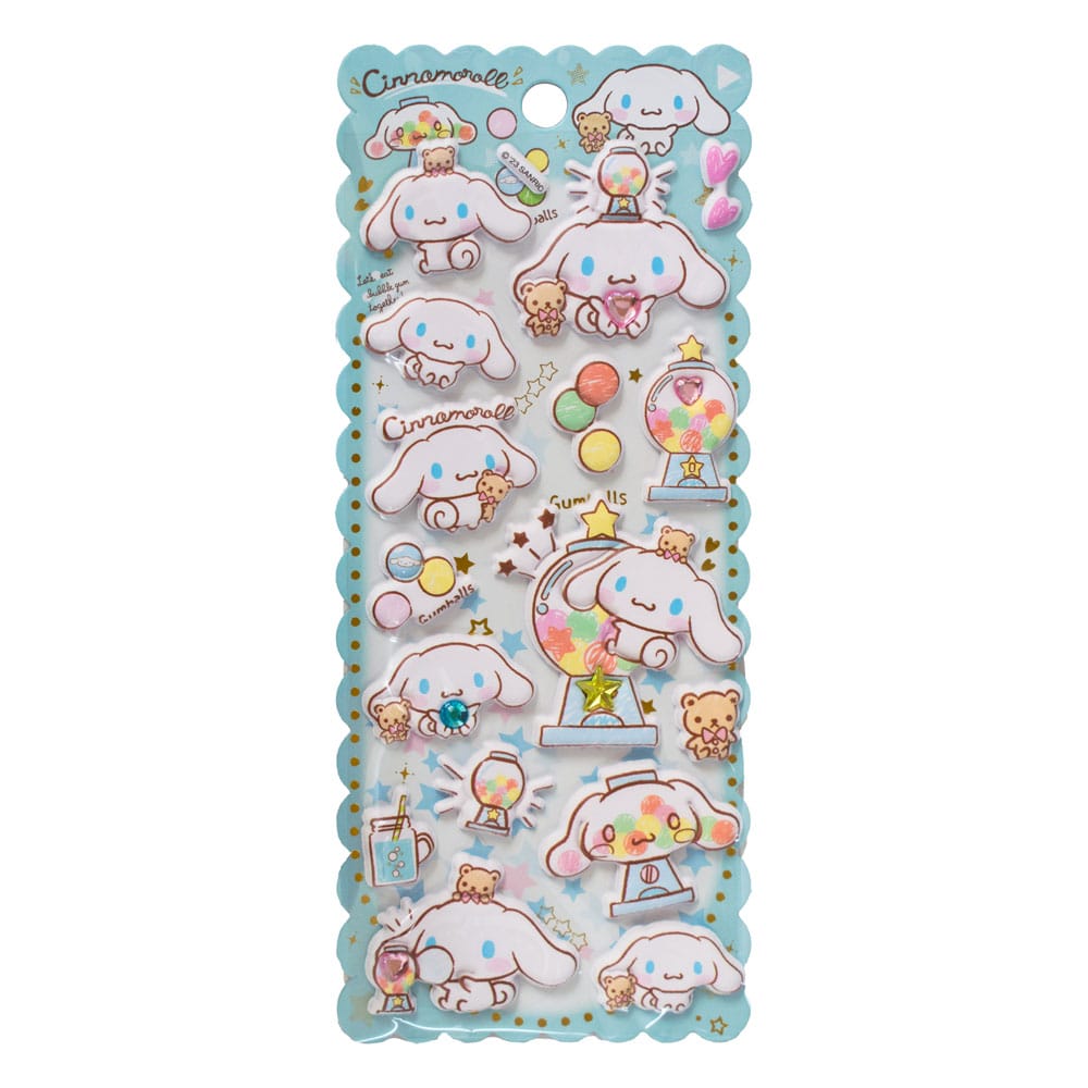 Hello Kitty and Friends Sticker Cinnamoroll Puffy Assortment (20)