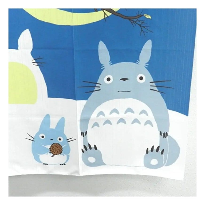 My Neighbor Totoro Noren Curtains Totoro & snowman