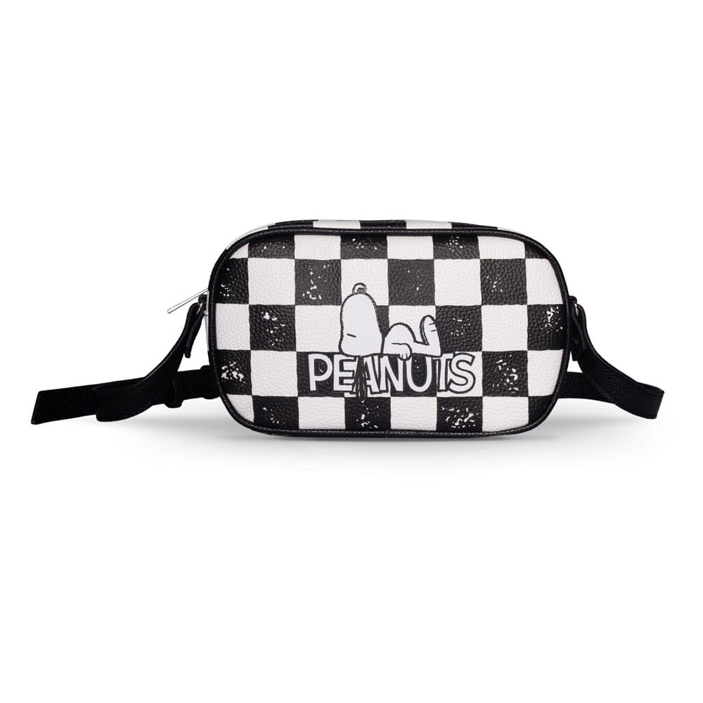 Peanuts Crossbody Checkerboard Logo