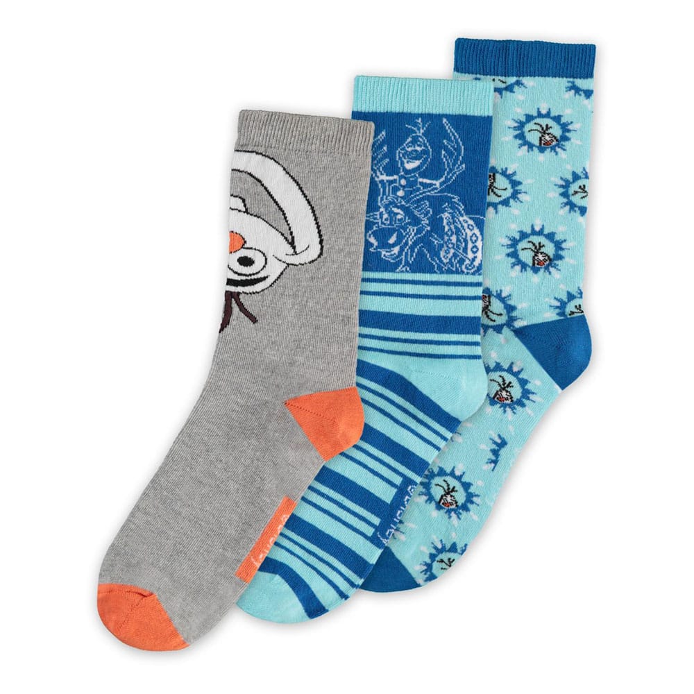 Frozen Socks 3-Pack Olaf 35-38