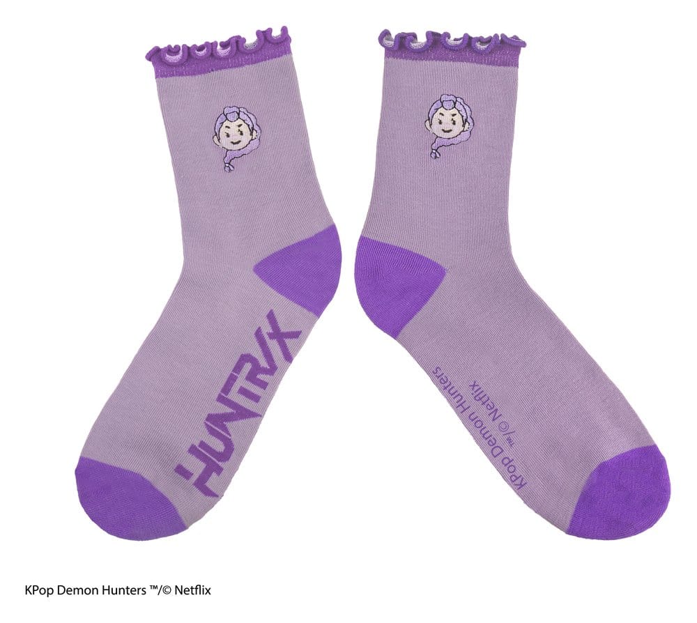 KPop Demon Hunters Socks Set of 3 HUNTR/X