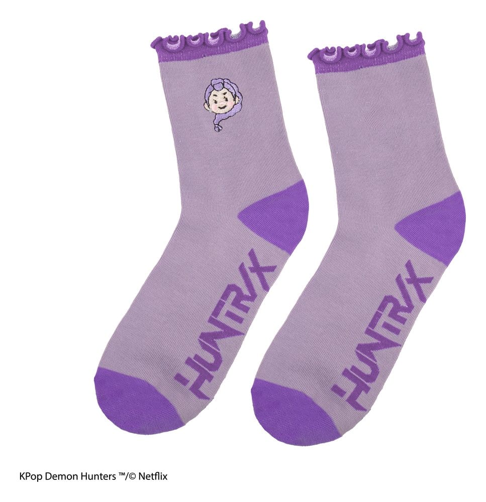 KPop Demon Hunters Socks Set of 3 HUNTR/X