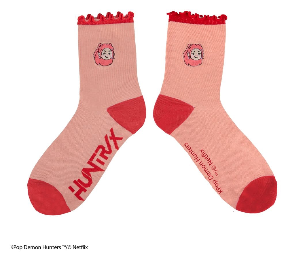 KPop Demon Hunters Socks Set of 3 HUNTR/X