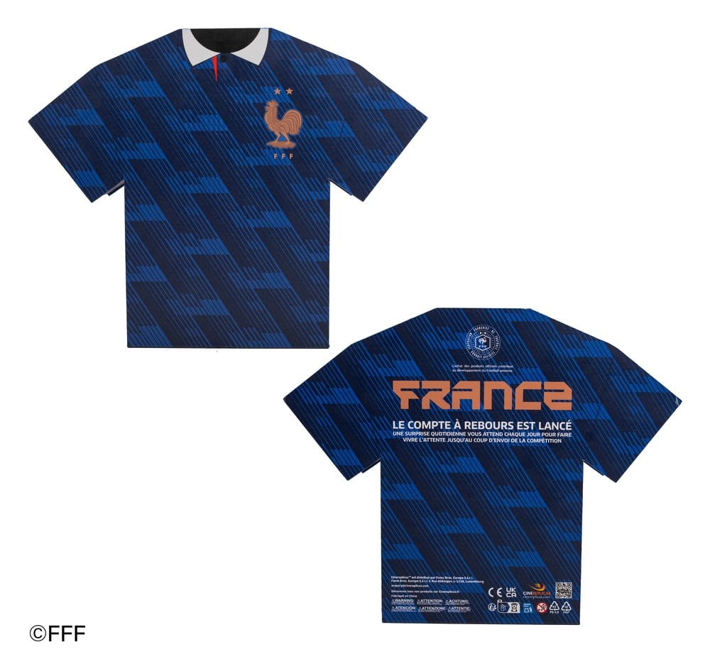 French Football Federation Jersey Advent Calendar 2026
