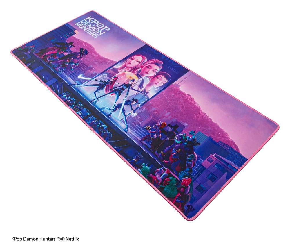 KPop Demon Hunters Desk Mat Takedown XL