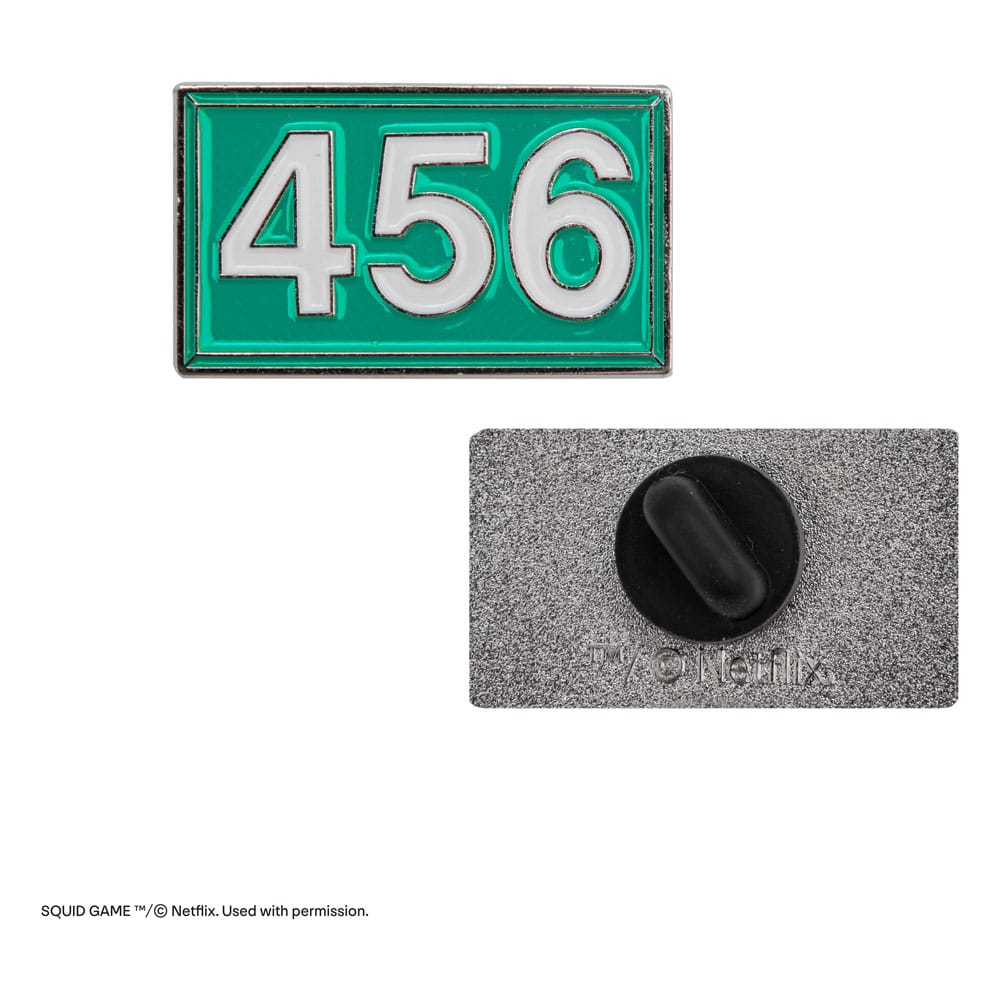 Squid Game Pins 2-Pack Squid Game & Player 456