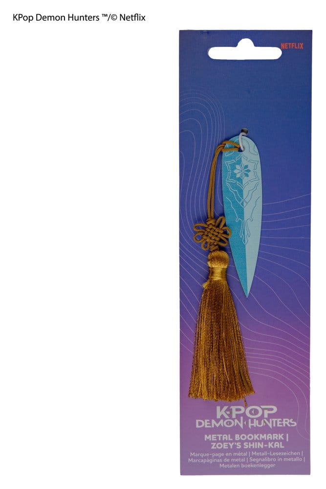 KPop Demon Hunters Metal Bookmark Zoey's Shin-kal