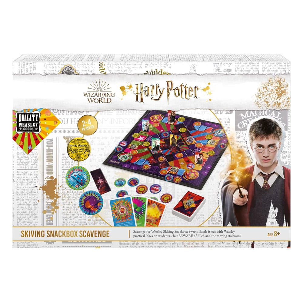 Harry Potter Board Game Skiving Snackbox Challenge Game