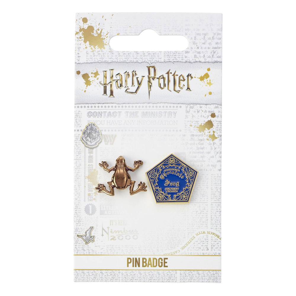 Harry Potter Pin Badges 2-Pack Chocolate Frog