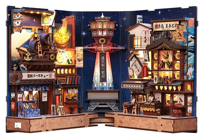 Book Nook Tsutenkaku Ichiban Street 23 x 12 cm