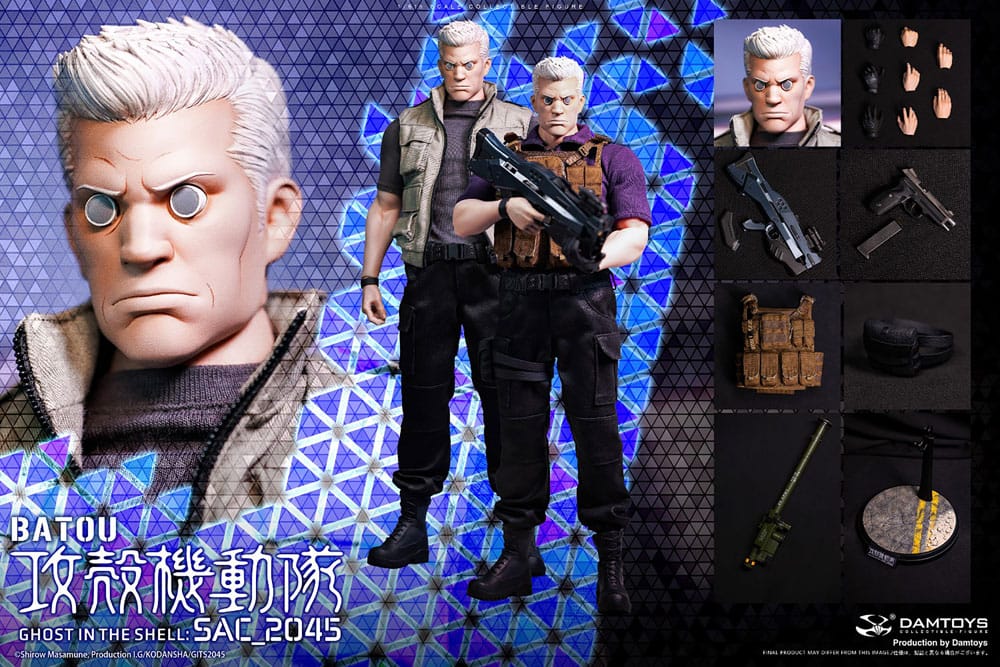 Ghost in the Shell Action Figure 1/6 Batou 30 cm