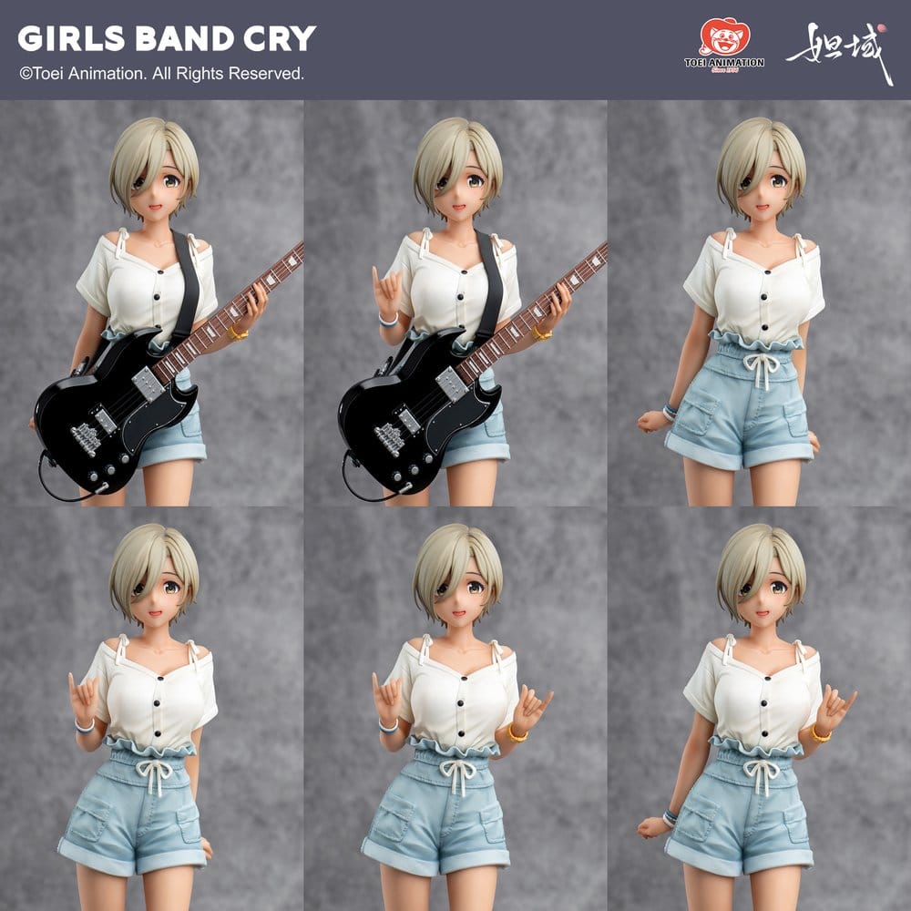 Girls Band Cry Natsu wo Mankitsu shite Sakebe Series No. 3 PVC Statue 1/7 Rupa 26 cm