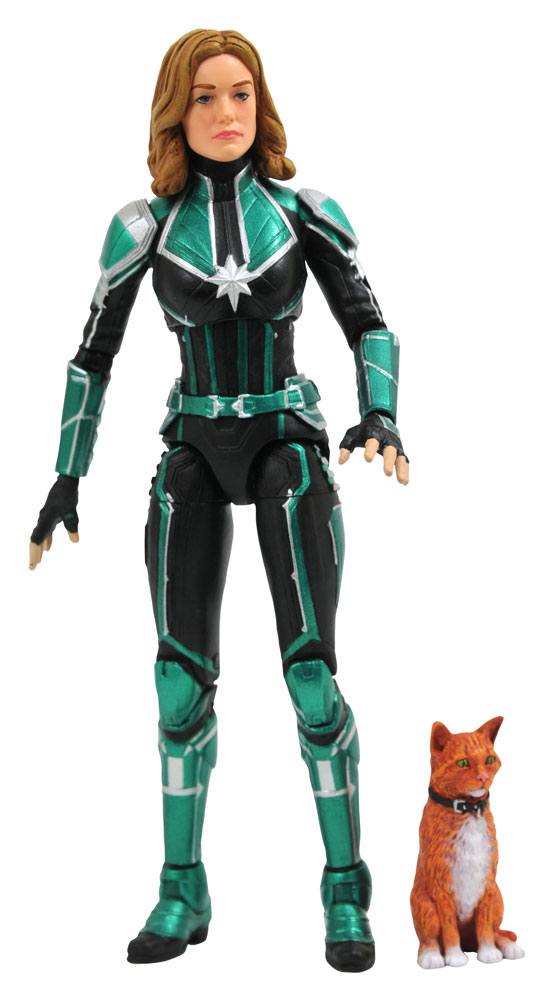 Captain Marvel Marvel Select Action Figure Captain Marvel Starforce Uniform 18 cm