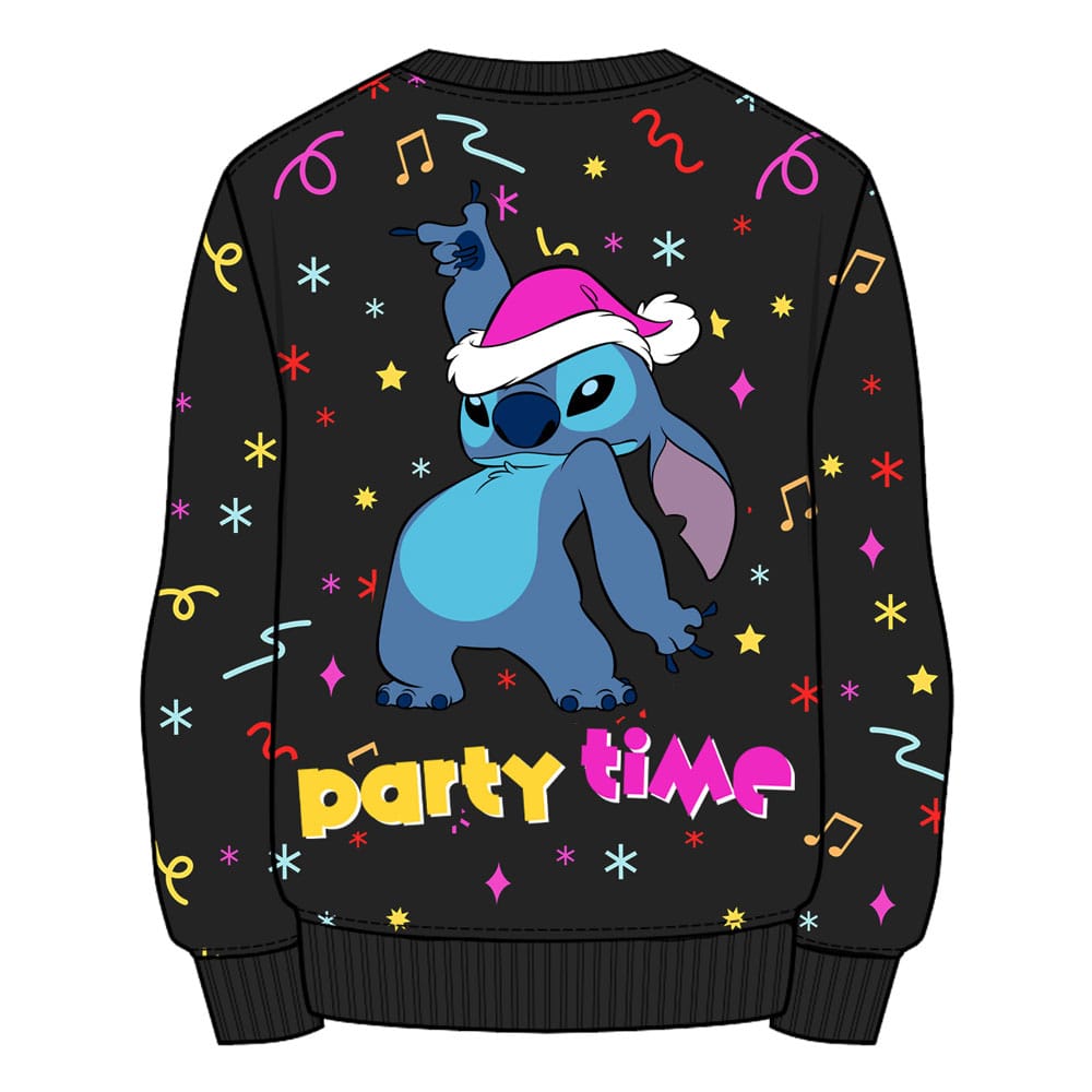 Lilo & Stitch Sweatshirt Jumper Stitch Party Time Size XL