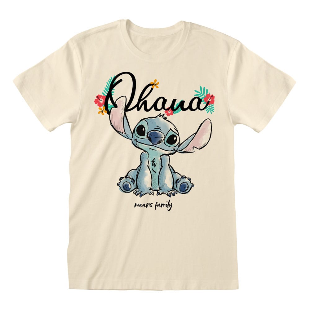 Lilo & Stitch T-Shirt Ohana Means Family  Size XL