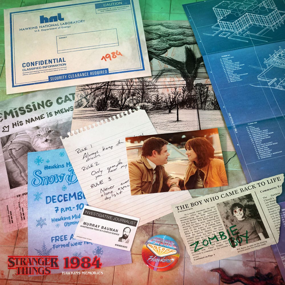 Stranger Things Hawkins Memories Kit Vecna's Course Limited Edition