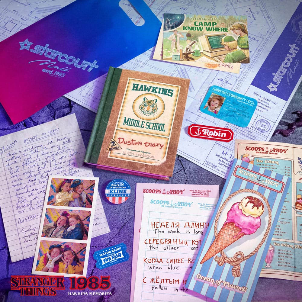 Stranger Things Hawkins Memories Kit Vecna's Course Limited Edition