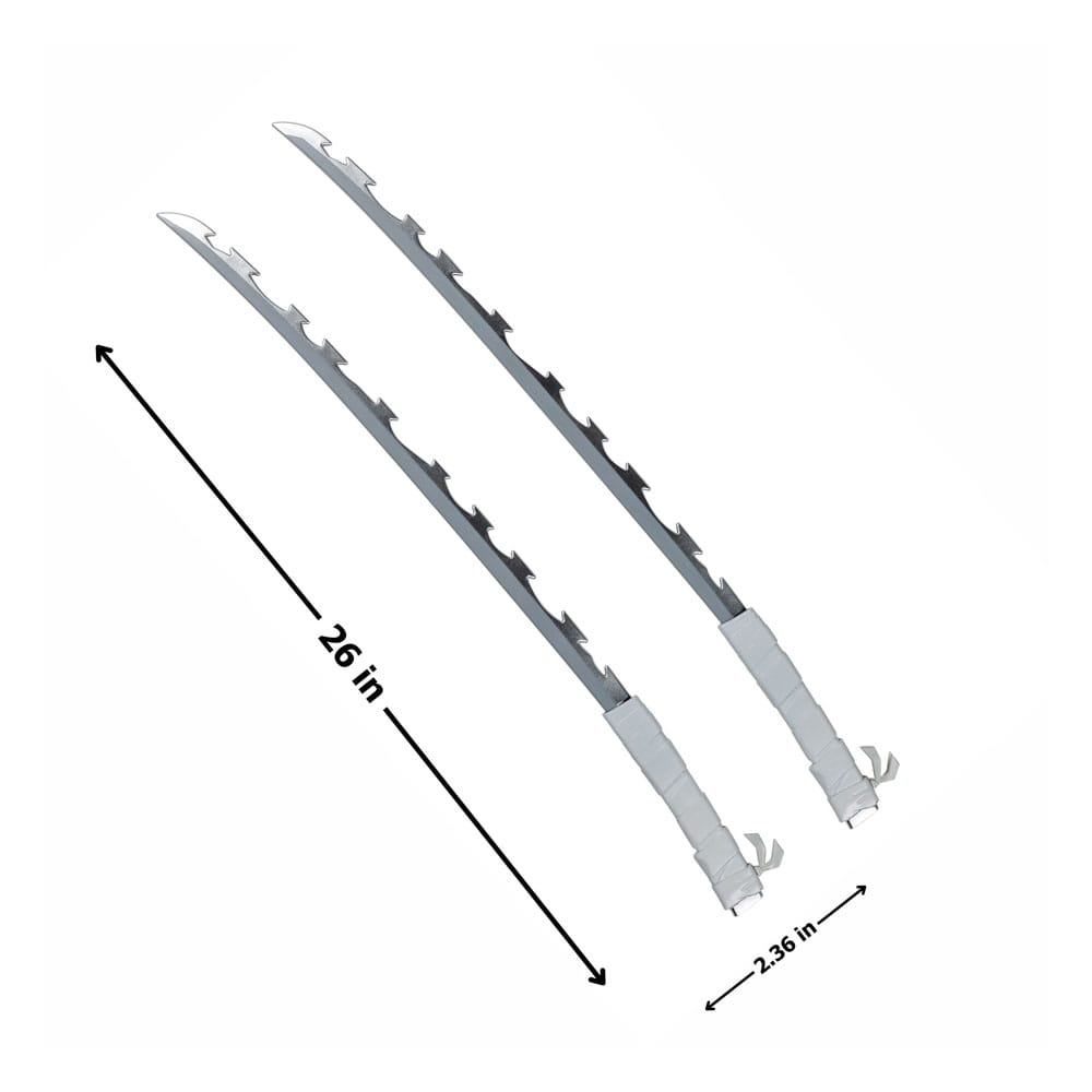 Demon Slayer: Kimetsu no Yaiba Replica Inosuke's Dual Sword Set