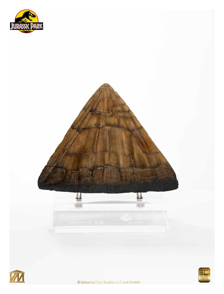 Jurassic Park Statue Triceratops Spike Prop (Reproduction) 19 cm